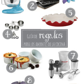 GUIA DE REGALOS PARA LOS AMANTES DE LA COCINA