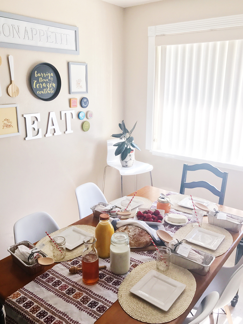 Desayuno del Manos a la Masa Workshop: Taller de Panadería Casera