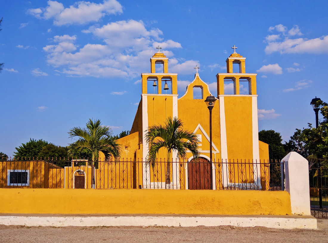 Iglesia en Izamal, Yucatán